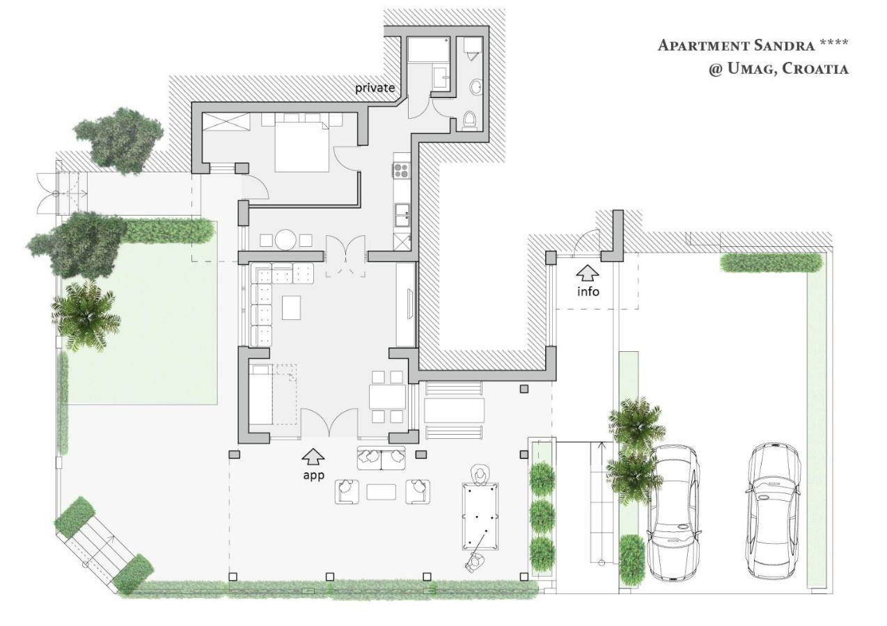 Apartment Sandra Umago Exterior foto